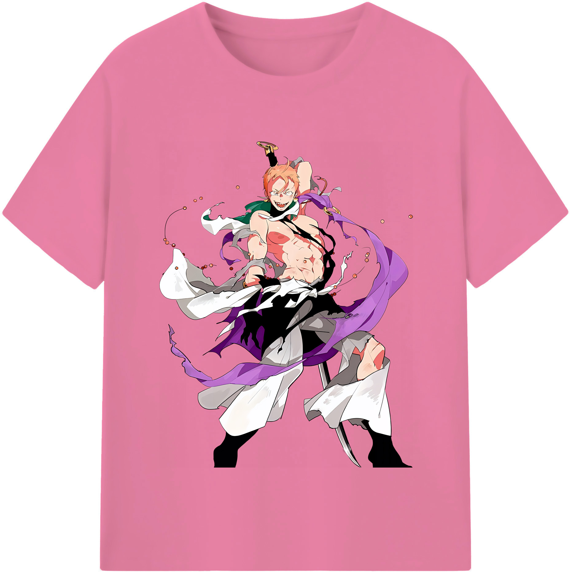 （画像用） 刀剣乱舞 Touken Ranbu 綿100％半袖Tシャツ（フロントプリント）
